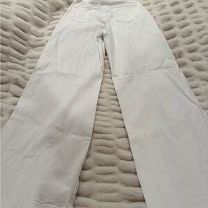 L'AGENCE Blue Flare Wide Leg Jeans